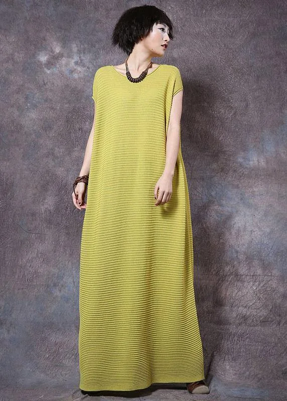 Limited Time wool dressLoose white cotton Tunics sleeveless Maxi summer Dress