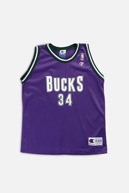 Grand Opening Sale minimaVintage Milwaukee Bucks NBA Jersey - Women's M