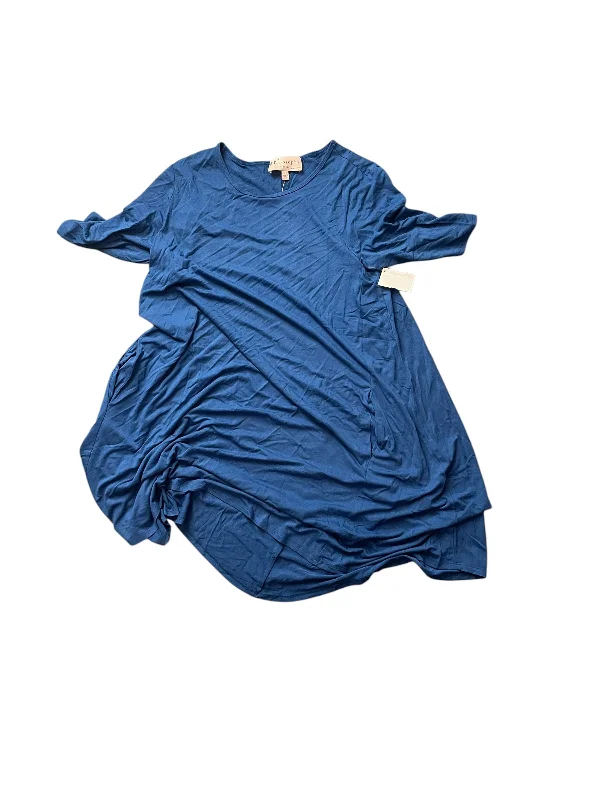 Deal Zone wrap-around dressDress Casual Midi By Philosophy In Blue, Size: L