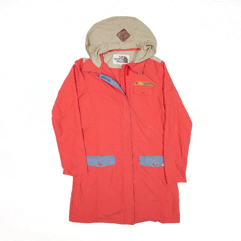 Special Promotion premium puffer coatTHE NORTH FACE Jacket Red Hooded Rain Womens M