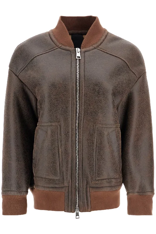 Online Only Blancha Women's Shearling Bomber Jacket