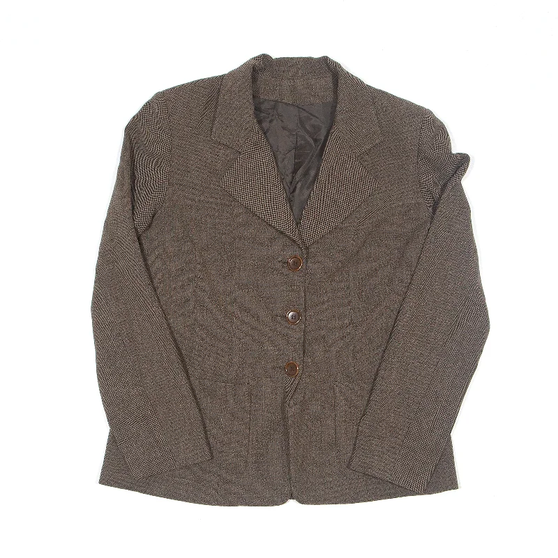 Special Savings chic coatBlazer Jacket Brown Womens L