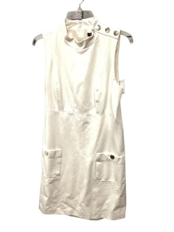 Inventory Reduction trendy bodycon dressDress Casual Short By White House Black Market In Cream, Size: 12