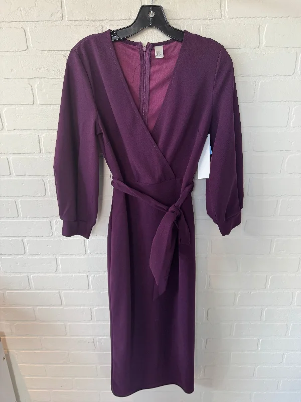 Mega Sale knit dressDress Work By Clothes Mentor In Purple, Size: M