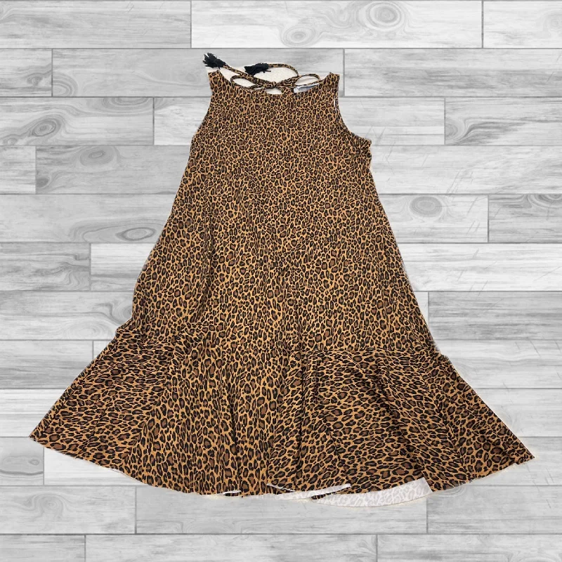 Bargain Prices wrap dressDress Casual Short By Tommy Bahama In Leopard Print, Size: Xs