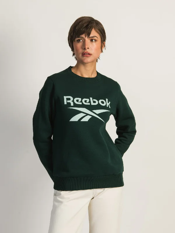 Can't Be Beat REEBOK BIG LOGO FLEECE CREWNECK
