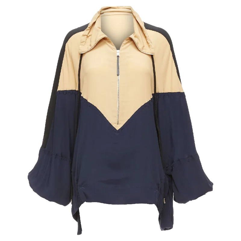 Special Savings Marni Acetate Silk Colorblock Panelled Track Top