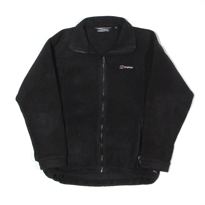 Sneak Peek Sale oversized coatBERGHAUS Jacket Black Fleece Womens S