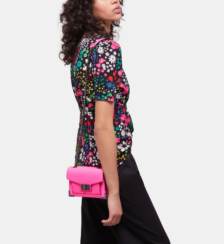 Midnight Madness Printed Top With Buttoning | Women | Multicolorlor