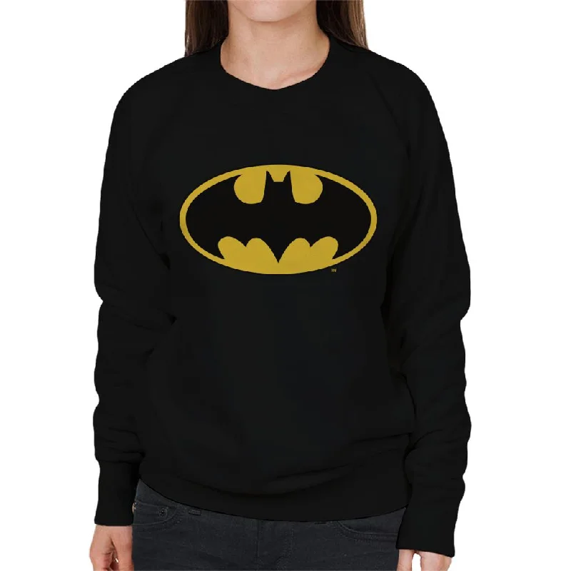 Great Bargains eco-friendly fitness hoodieBatman Bat Symbol 1966 Logo Women's Sweatshirt