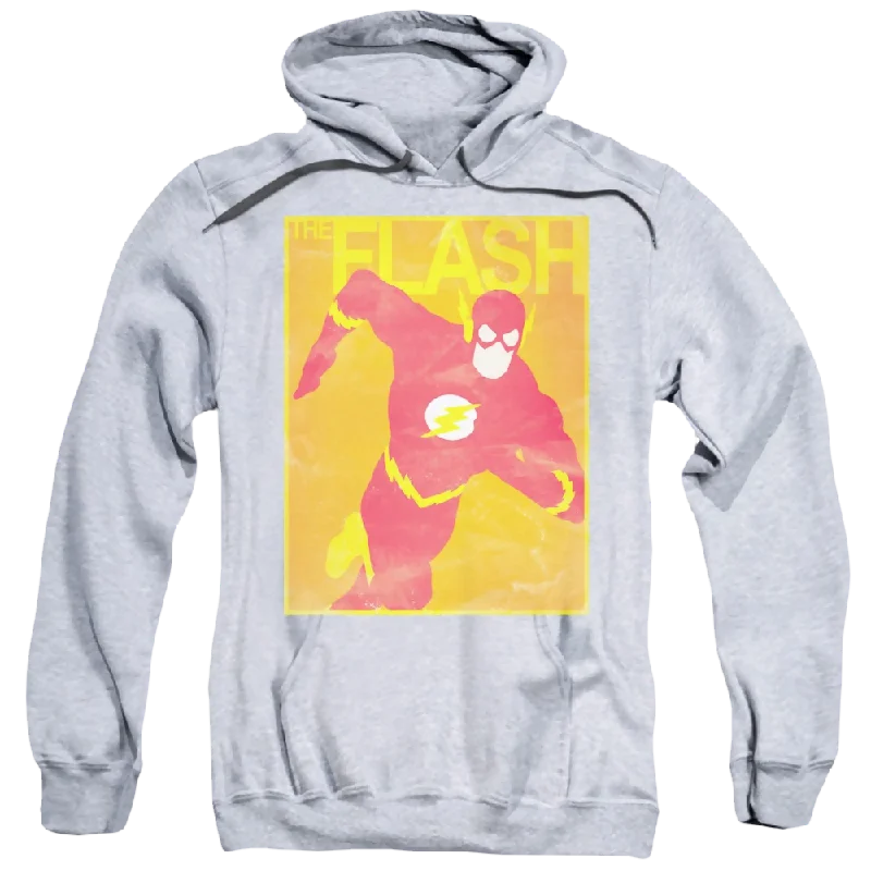 Exclusive Preview sporty hooded sweatshirtFlash, The Simple Flash Poster - Pullover Hoodie