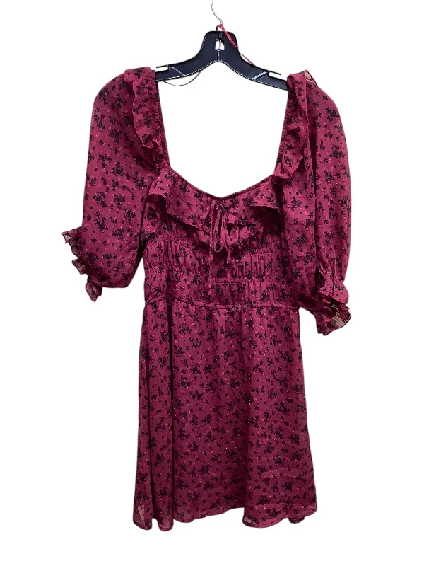 New Markdowns romantic dressDress Casual Short By Francesca's In Floral Print, Size: M