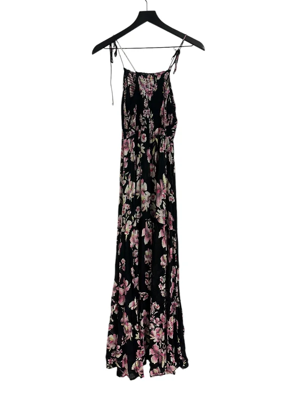 Seasonal Sale comfy maxi dressDress Casual Maxi By Free People In Black & Pink, Size: S