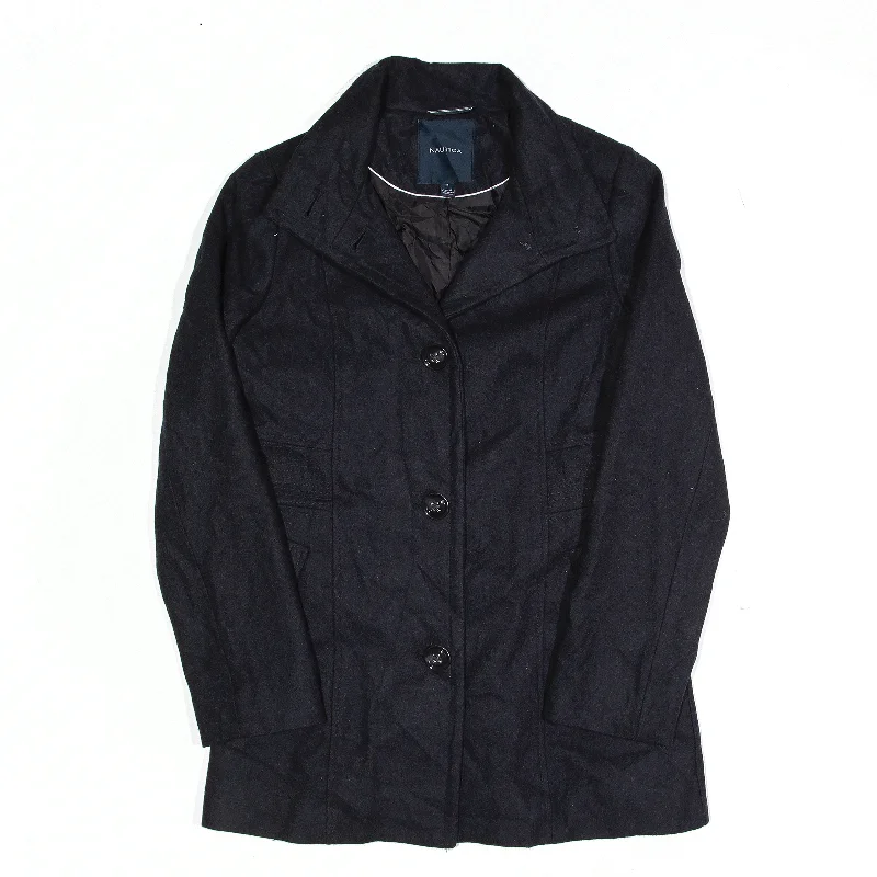 Stock Clearance oversized coatNAUTICA Coat Black Pea Womens M