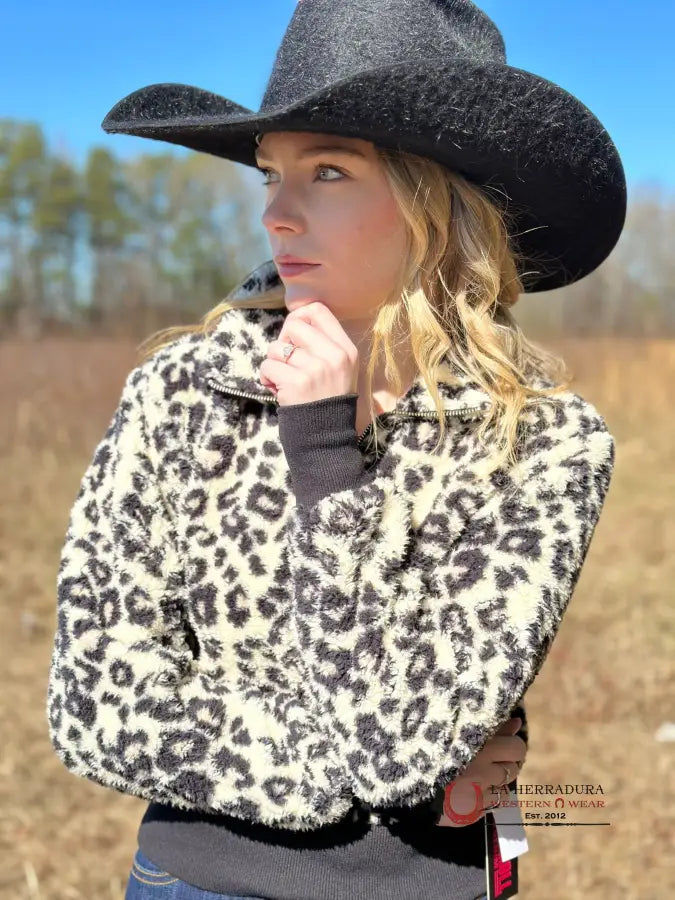 Special Savings Rock&Roll Womens Cheetah Print Pullover