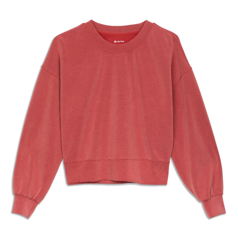 Price Buster Perfectly Oversized Cropped Crew - Resale