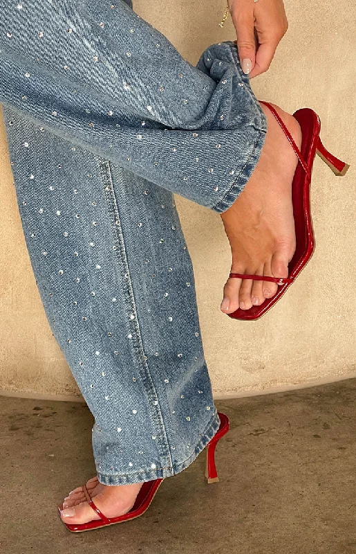 Limited Time Discount fashion-forward coatBillini Judy Strawberry Patent Heels