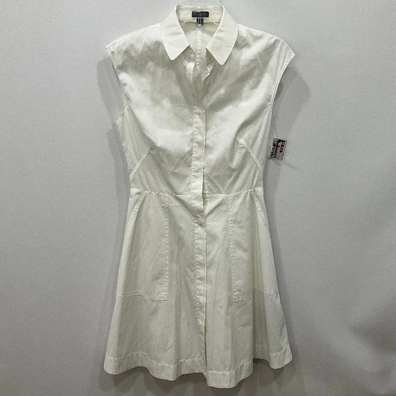 Crazy Deals flowy evening dressDress Casual Short By Coach In White, Size: 2