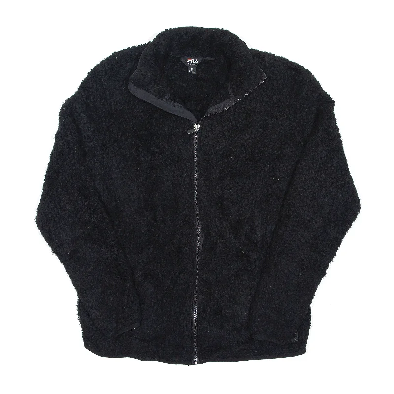 Massive Deals raincoatFILA Jacket Black Fleece Womens M