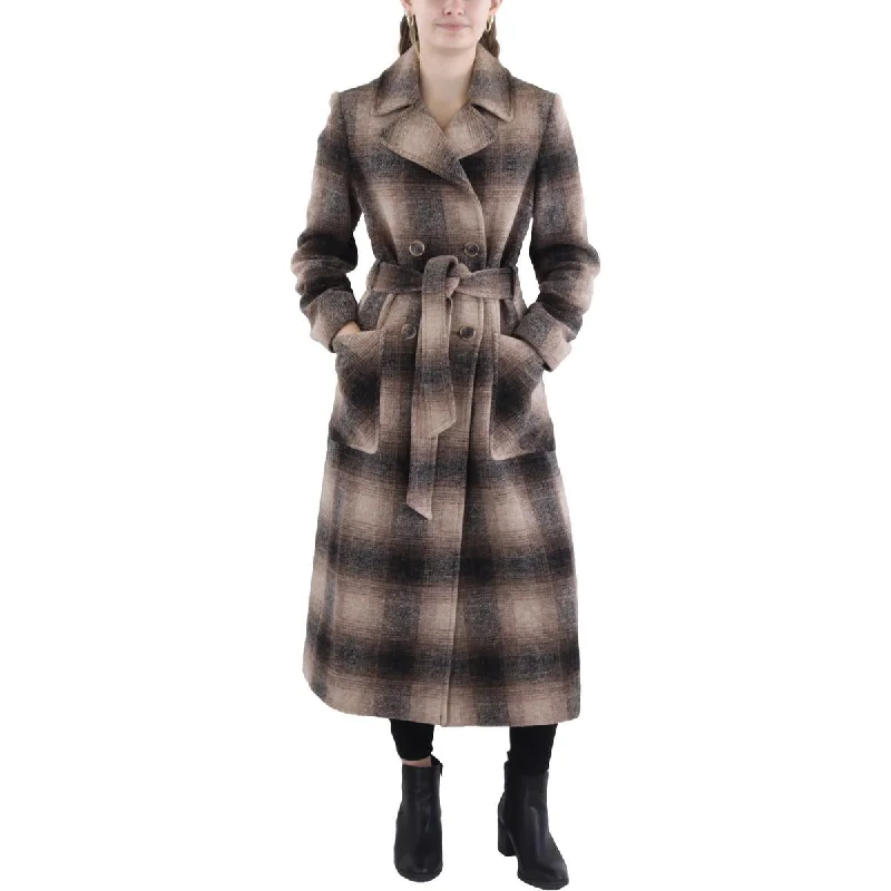 Today Only Womens Double Breasted Long Wool Coat