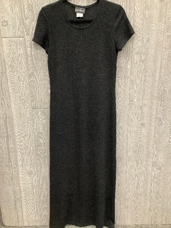 Must-Have Deals printed dressDress Casual Maxi By Positive Attitude In Black, Size: M