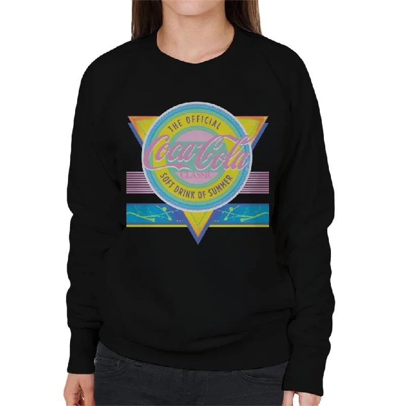 Buy Now workout-ready hoodieCoca Cola Classic The Official Soft Drink Of Summer Women's Sweatshirt