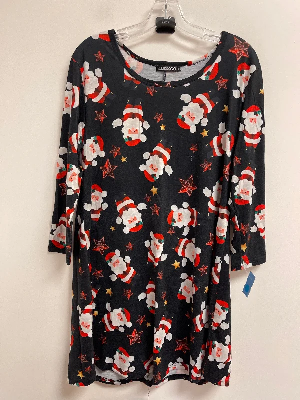 Markdowns chic shift dressDress Casual Short By Clothes Mentor In Black, Size: Xl