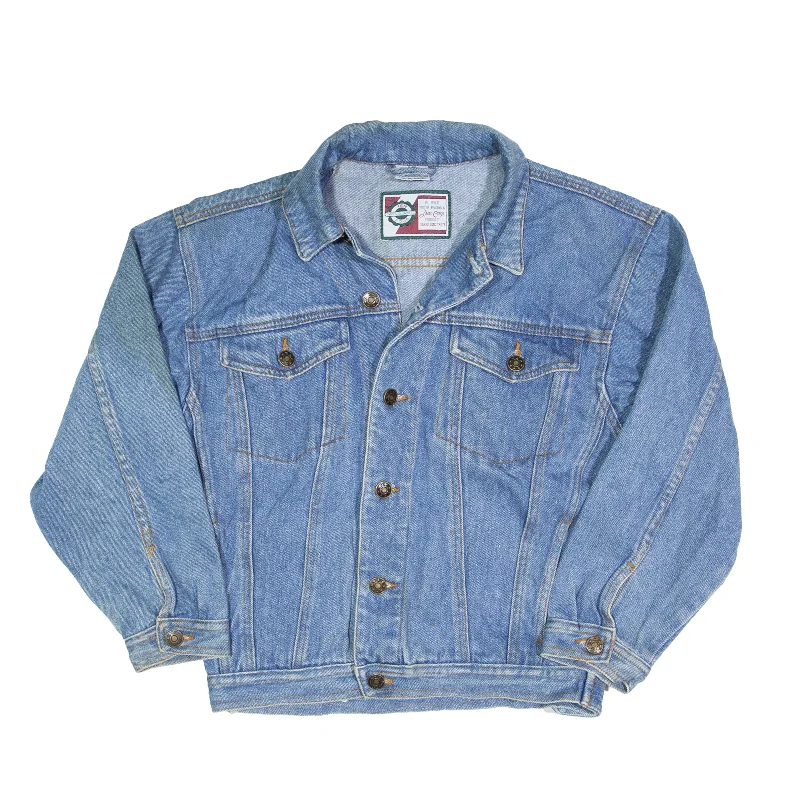 Markdowns cozy winter coatTEN FOUR Jacket Blue Denim Womens M