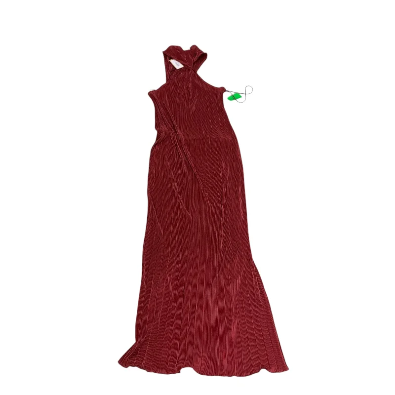 Deal Zone trendy dressDress Party Long By Vestique In Red, Size: L