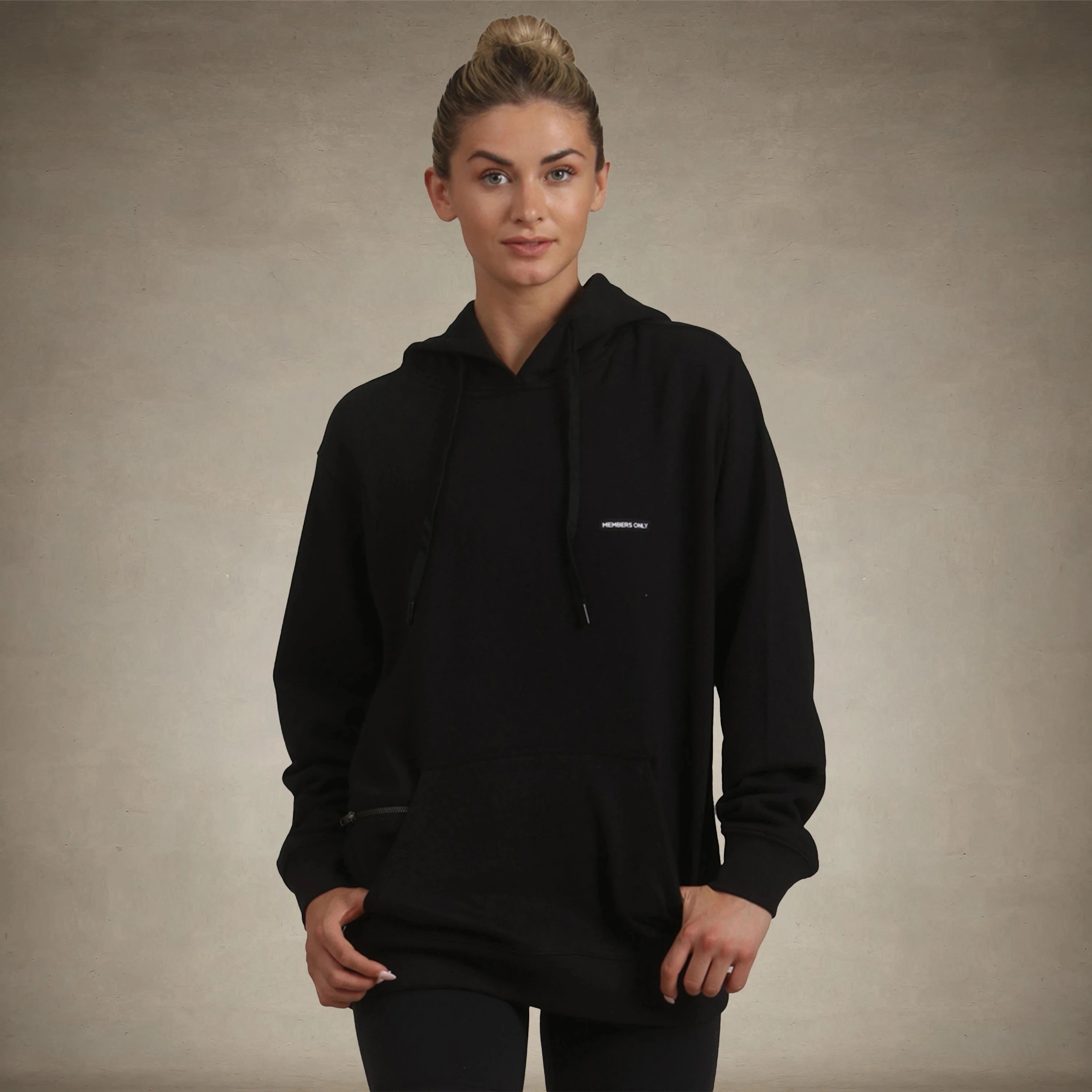 Hurry In Women's Logan Oversized Hooded Sweatshirt