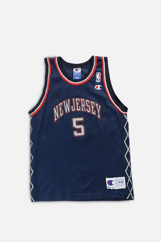 Special Offer breathable workout hoodieVintage New Jersey Nets NBA Jersey - Women's XS