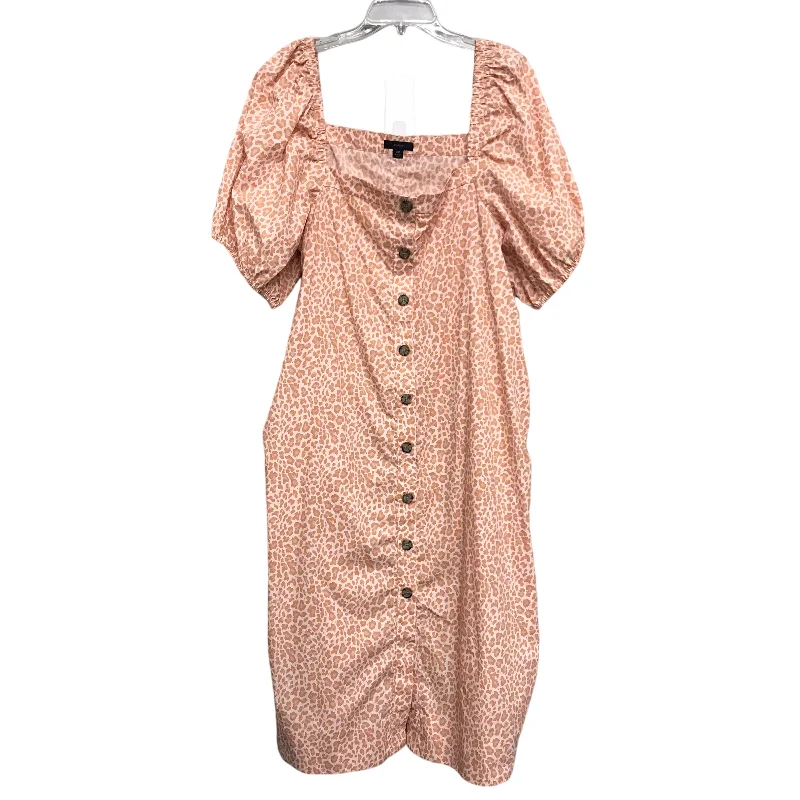 Extra Savings sleek midi dressDress Casual Midi By J. Crew In Animal Print, Size:2X