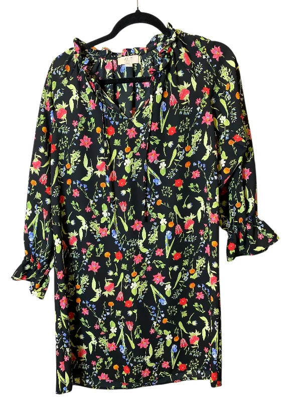 Anniversary Sale satin dressDress Casual Midi By Loft In Floral Print, Size: Xxsp