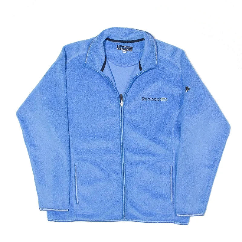 Special Discount modern outerwearREEBOK Fleece Jacket Blue Womens UK 12