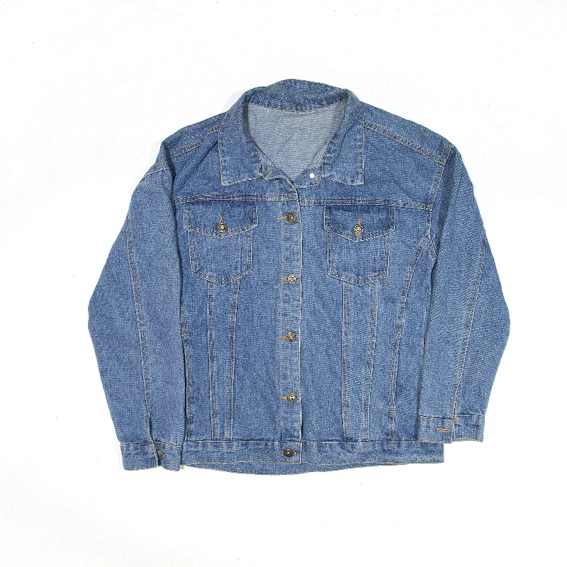 Super Savings breathable jacketJEANS Jacket Blue Womens L