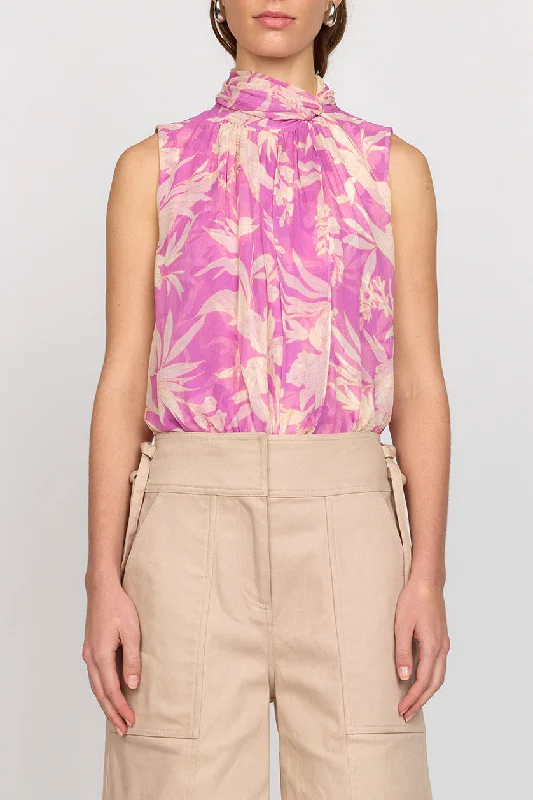 Price Slash Taylor Top | Purple Rosette