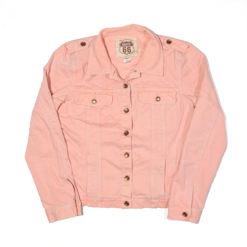 Buy Now contemporary coatROUTE 66 Jacket Pink Denim Womens L