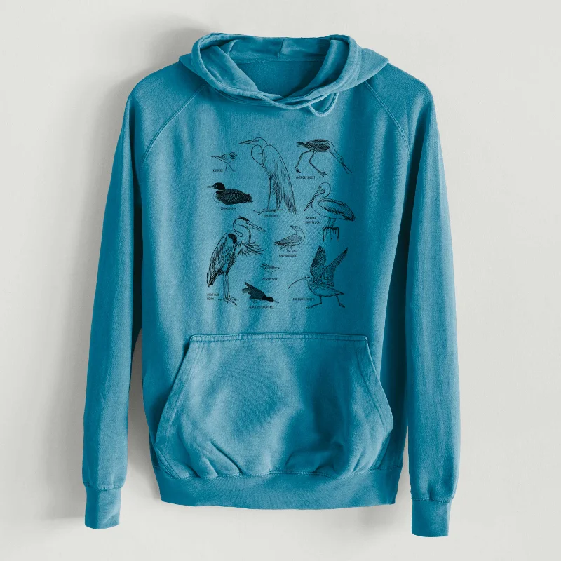 Great Deals relaxed fit sports hoodieCalifornia Shorebirds  - Mid-Weight Unisex Vintage 100% Cotton Hoodie