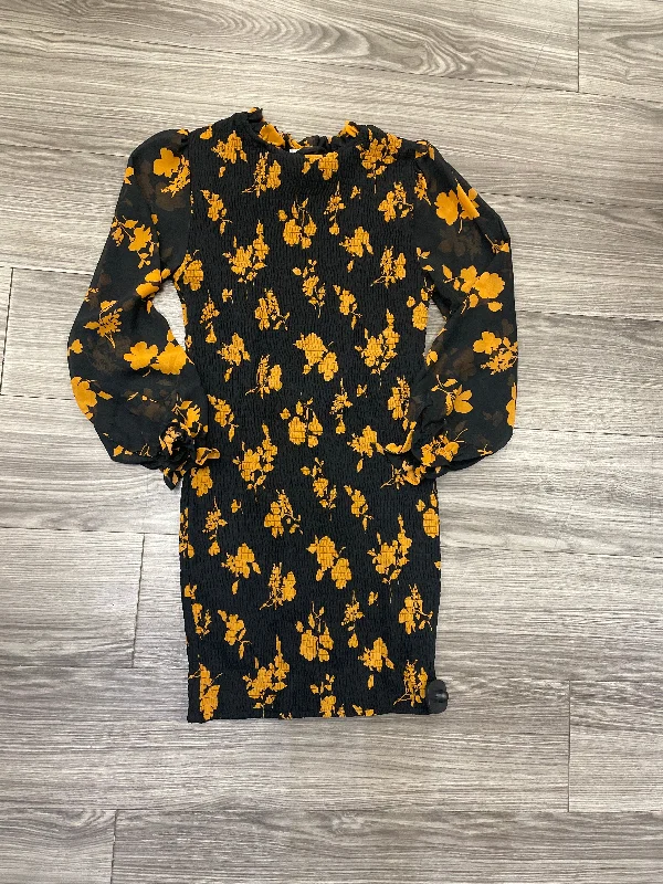 Year-End Clearance comfy dressDress Party Short By Active Usa In Floral Print, Size: M