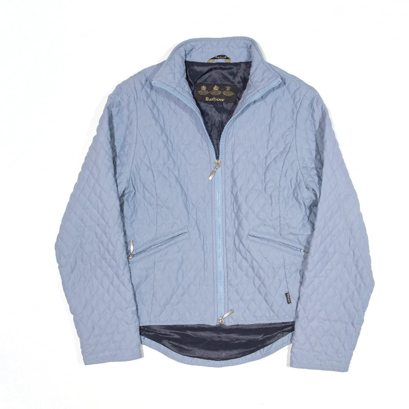 Limited Quantity comfortable outerwearBARBOUR Jacket Blue Quilted Womens UK 10