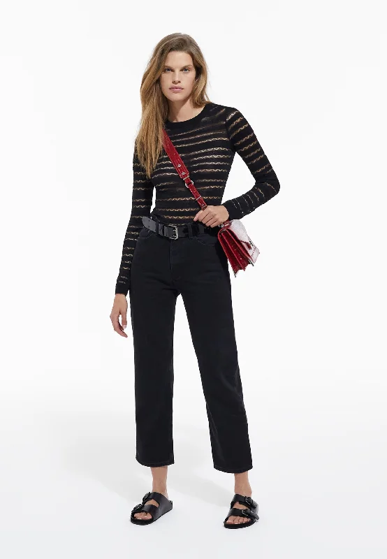 Huge Savings Cotton Top | Women | Black