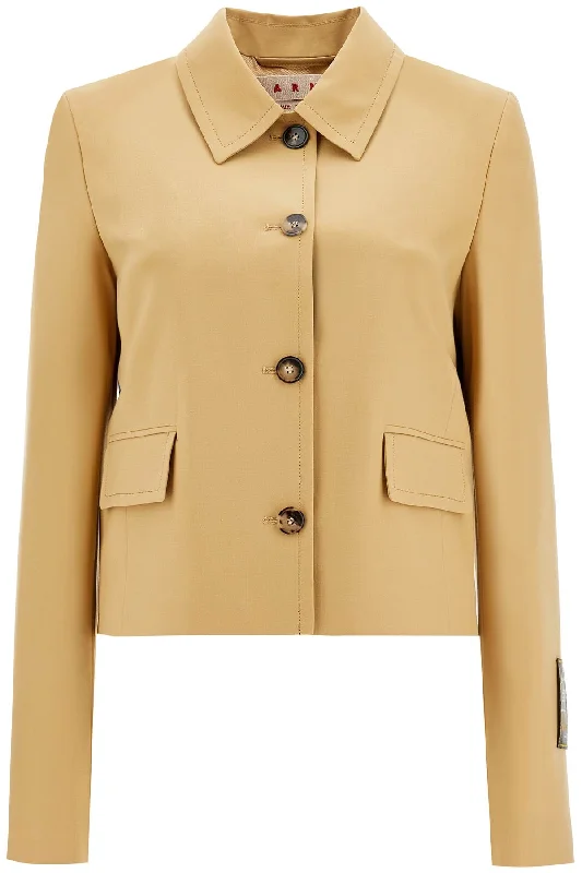 Flash Sale Marni Women's Short Wool Blend Jacket
