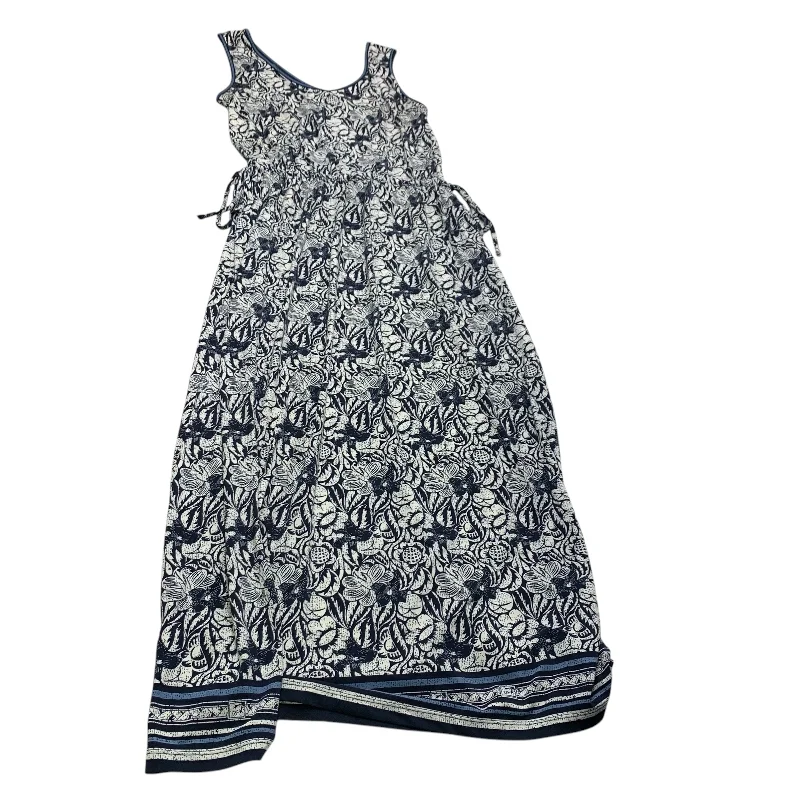 Amazing Deals sophisticated dressDress Casual Maxi By Max Studio In Blue, Size: M