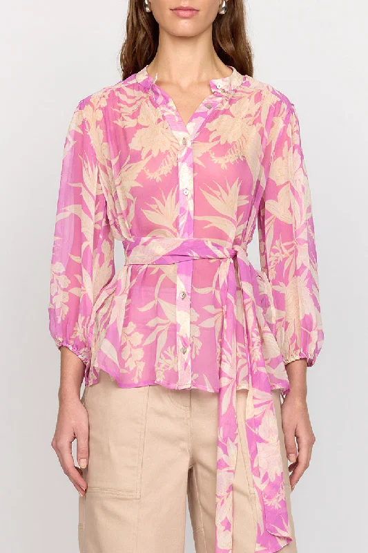 Buy More, Save More Matilda Top | Purple Rosette