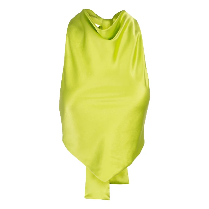 Final Clearance Scarf Top | Lime