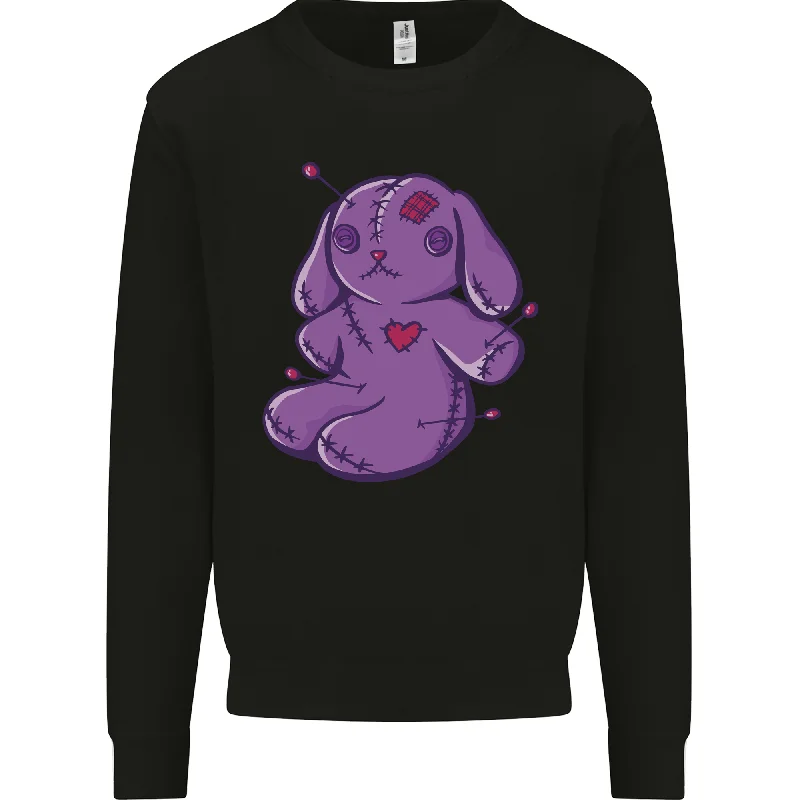 Unbeatable Prices activewear hoodieA Voodoo Doll Rabbit Mens Sweatshirt Jumper