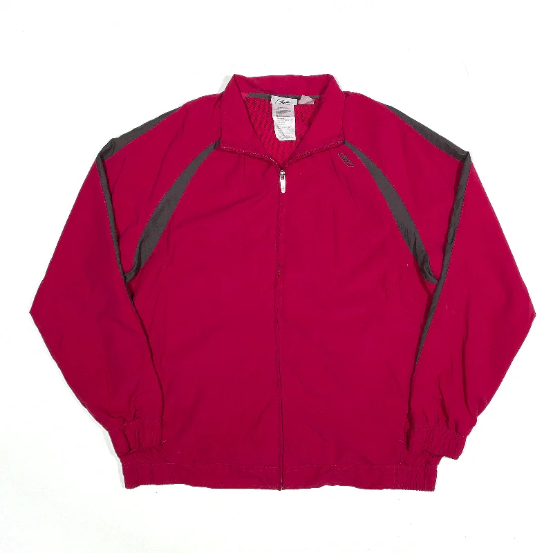 Final Markdown classic zip-up coatREEBOK Shell Jacket Purple Womens UK 16