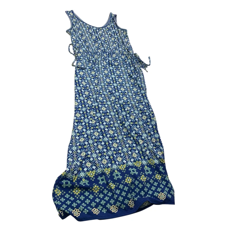 Can't Miss structured dressDress Casual Maxi By Max Studio In Blue, Size: M