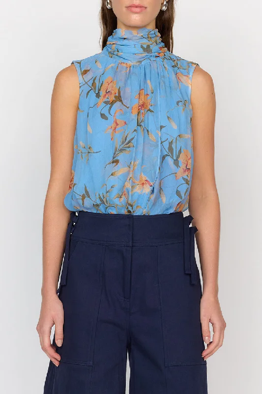 Limited Stock Taylor Top | Tiger Lily
