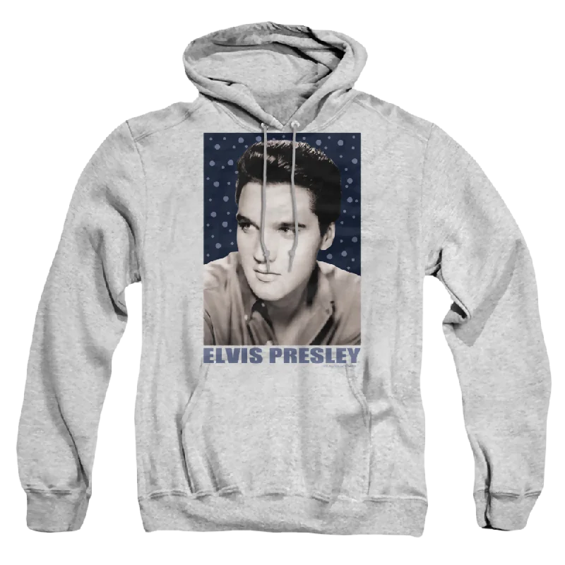 Take Advantage comfortable hoodieElvis Presley Blue Sparkle - Pullover Hoodie